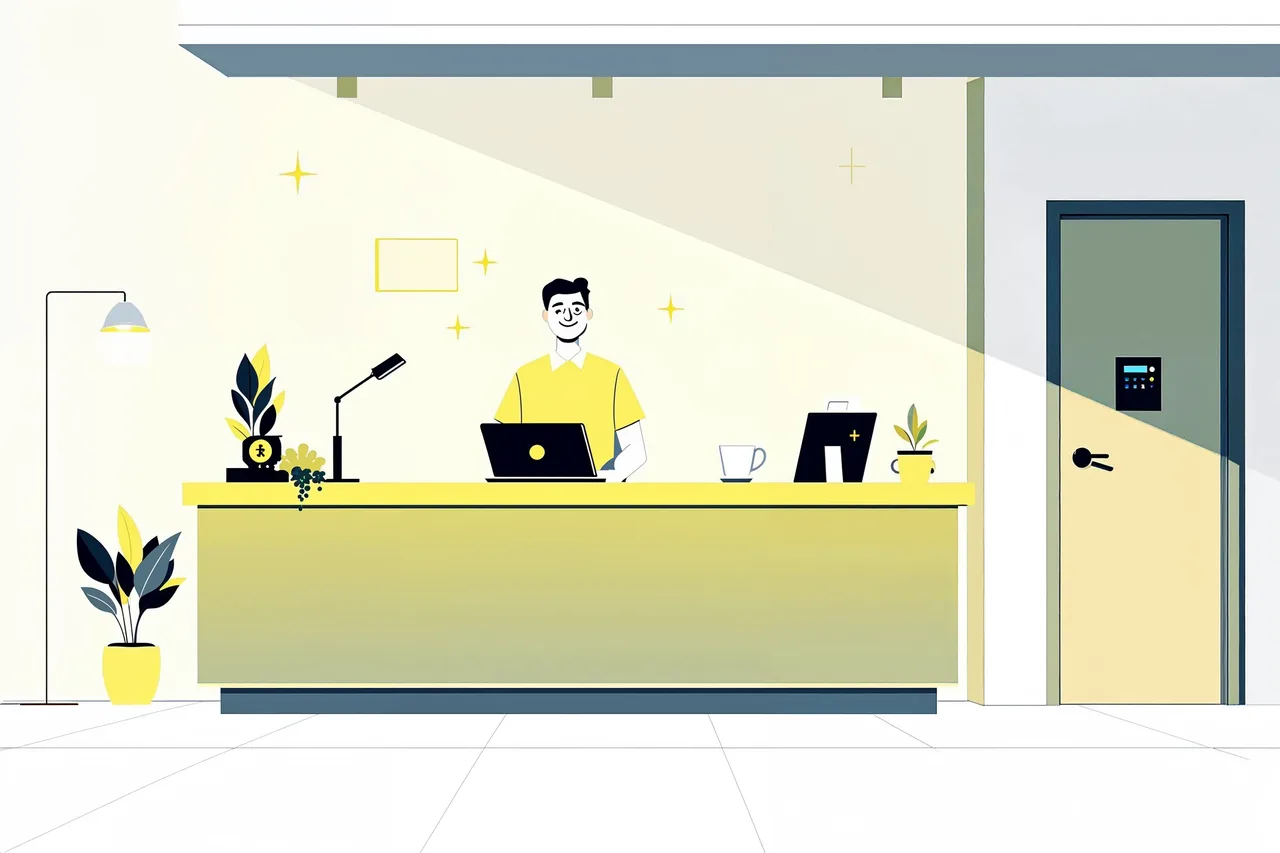 A digital hospitality experience that eases the front-desk workload